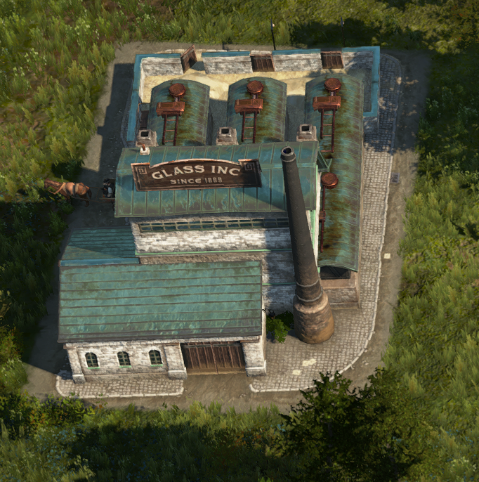 Glassmaker in Anno 1800