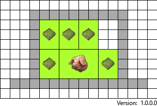 Pig farm in Anno 1800 single farm layout