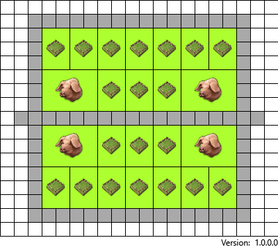 Pig farm in Anno 1800 four farm layout