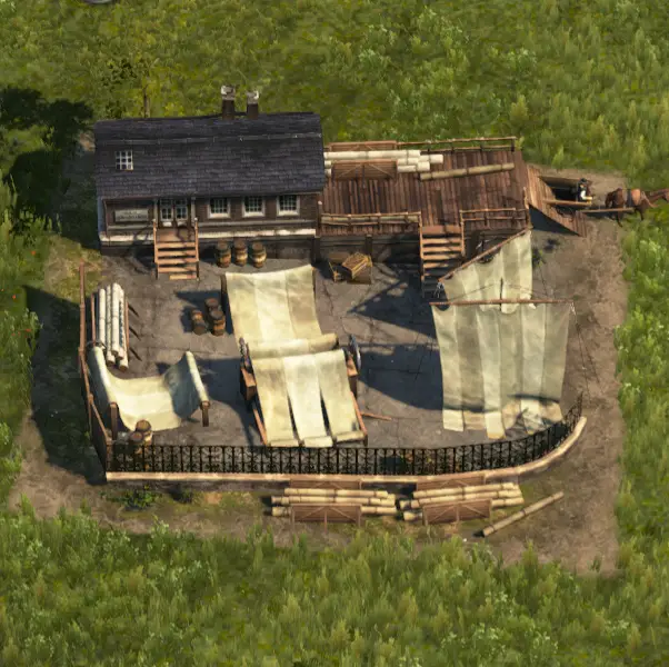 Sailmaker in Anno 1800