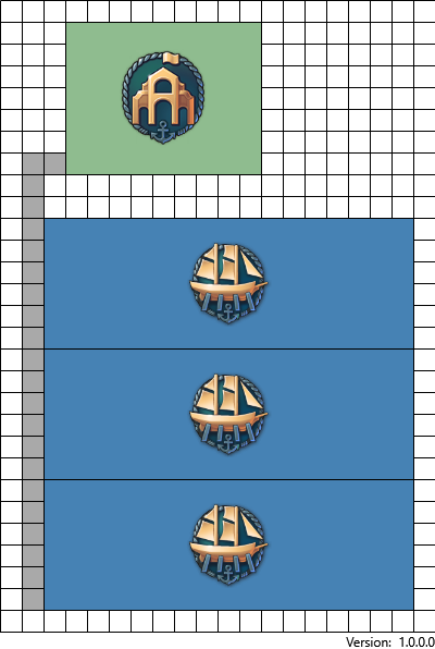 Sailing Shipyard in Anno 1800 triple layout