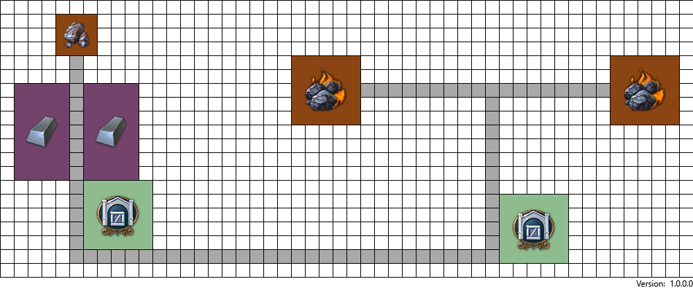 Steel in Anno 1800 simple Charcoal kiln layout