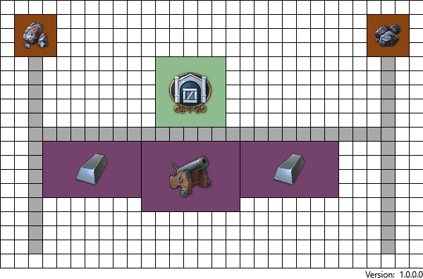 Weapons in Anno 1800 simple layout