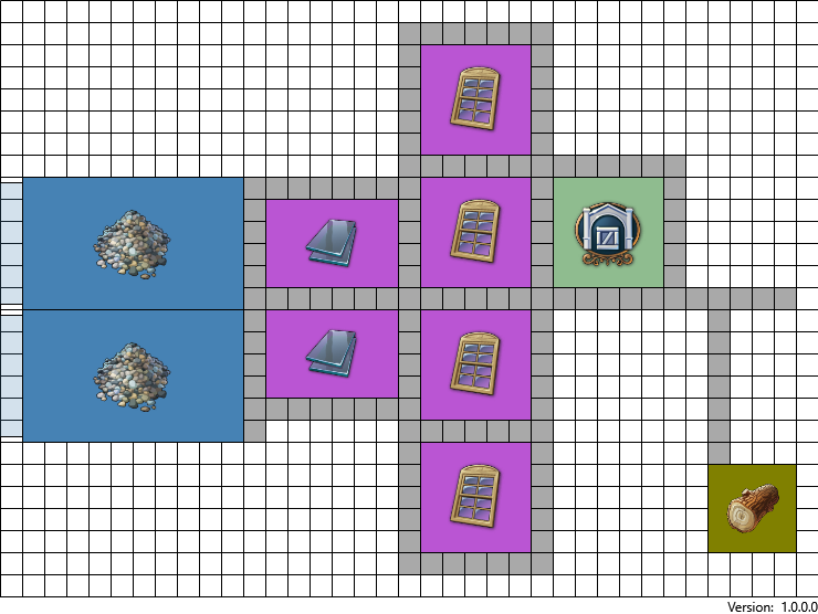 Full layout plan for the Windows maker in Anno 1800