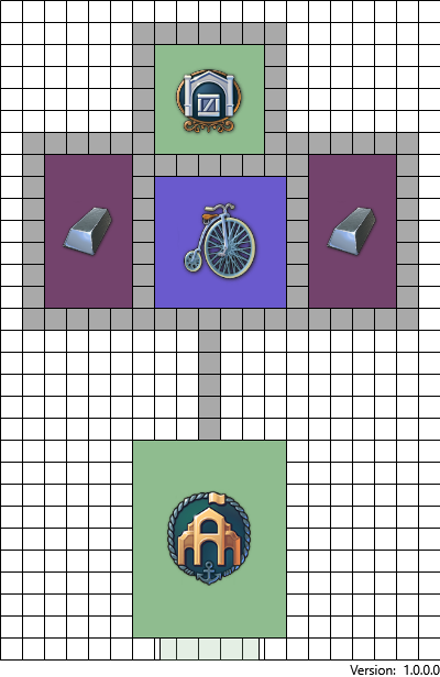 Bicycle Factory simple layout.