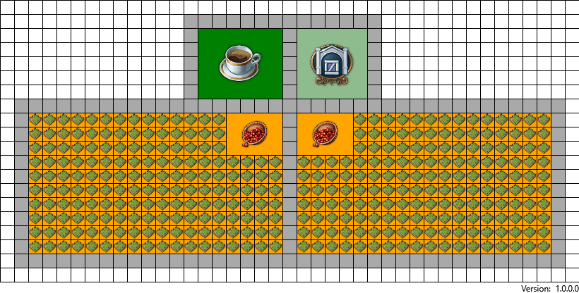 Simple layout for Coffee Roaster in Anno 1800