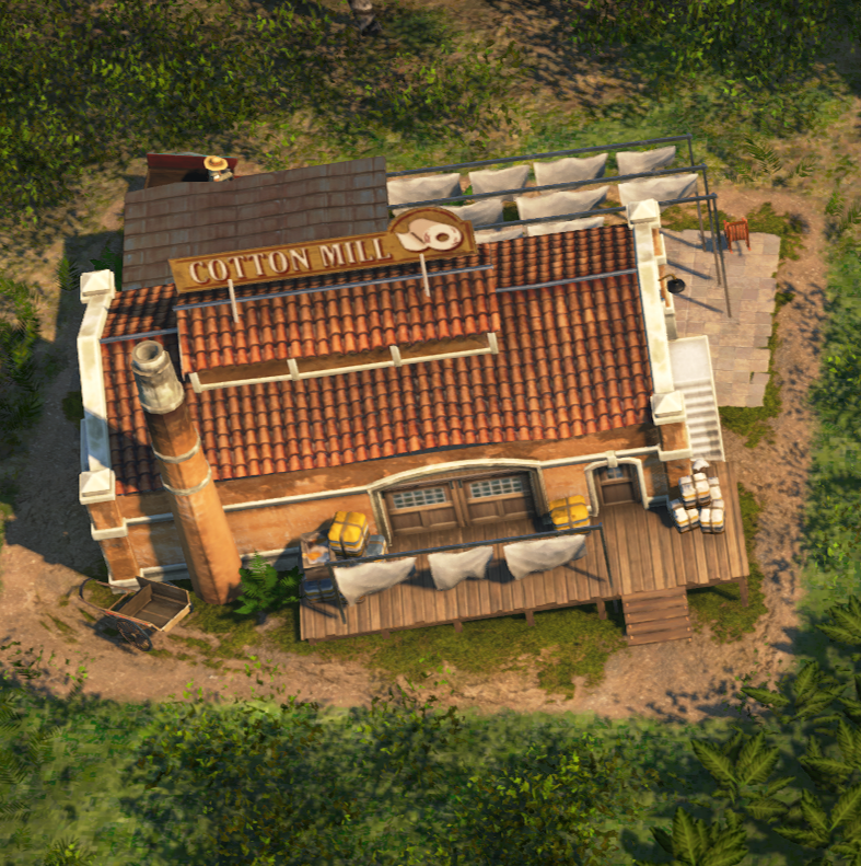 Cotton Mill in Anno 1800
