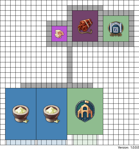 Layout for Dynamite factory in Anno 1800