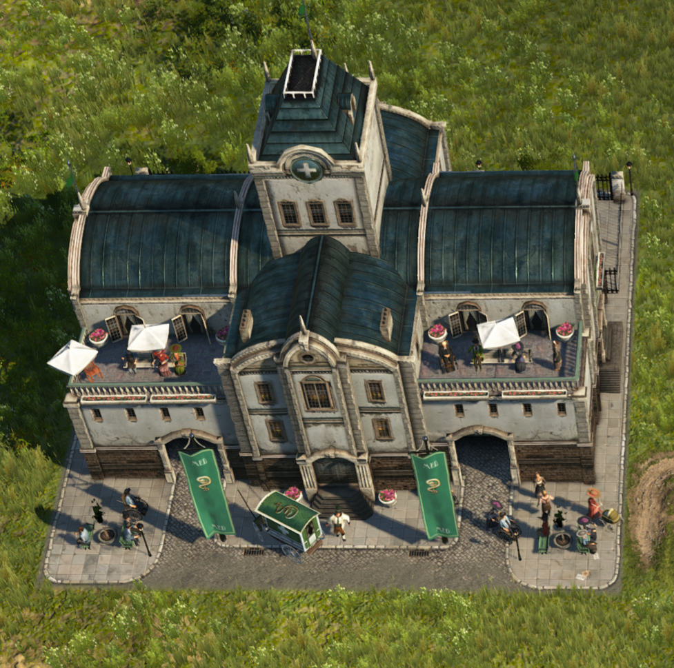 Hospital in Anno 1800