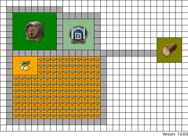 Simple Rum Distillery layout in Anno 1800