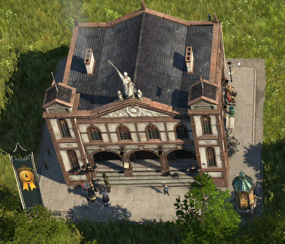 Town Hall in Anno 1800