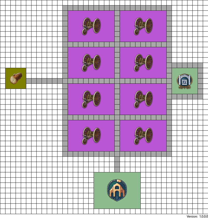 Simple layout for Coachmakers in Anno 1800