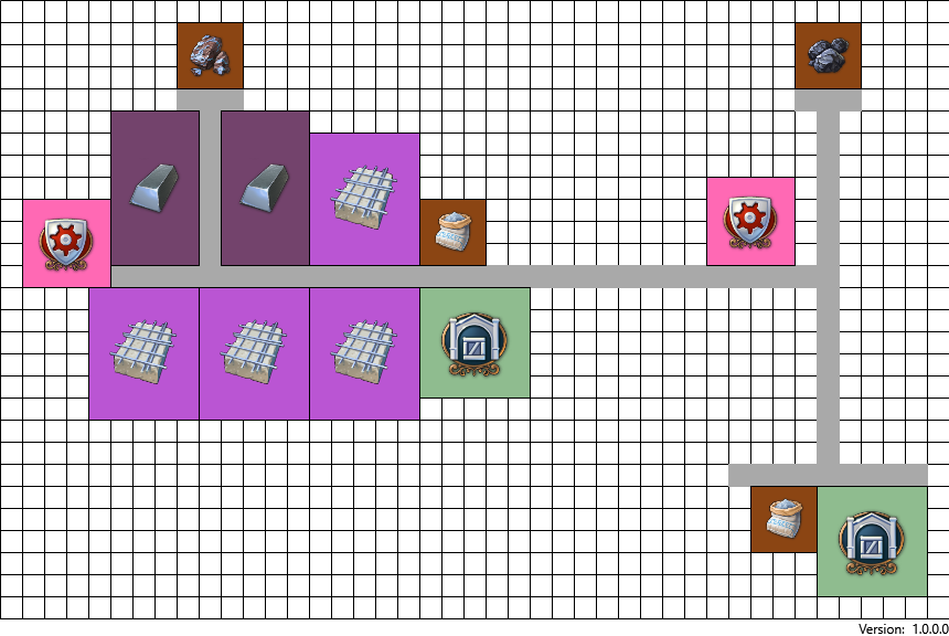 Reinforced Concrete layout with Trade unions