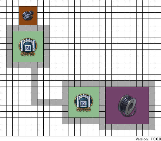 Complex layout for Filament Factory in Anno 1800