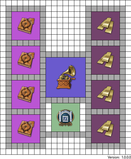 Basic placement of Gramophone Factory in Anno 1800