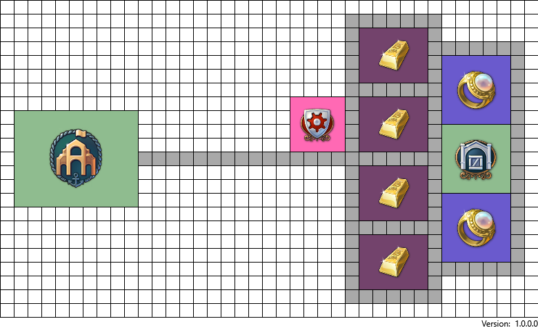 Old World Jeweller layout with Trade unions in Anno 1800