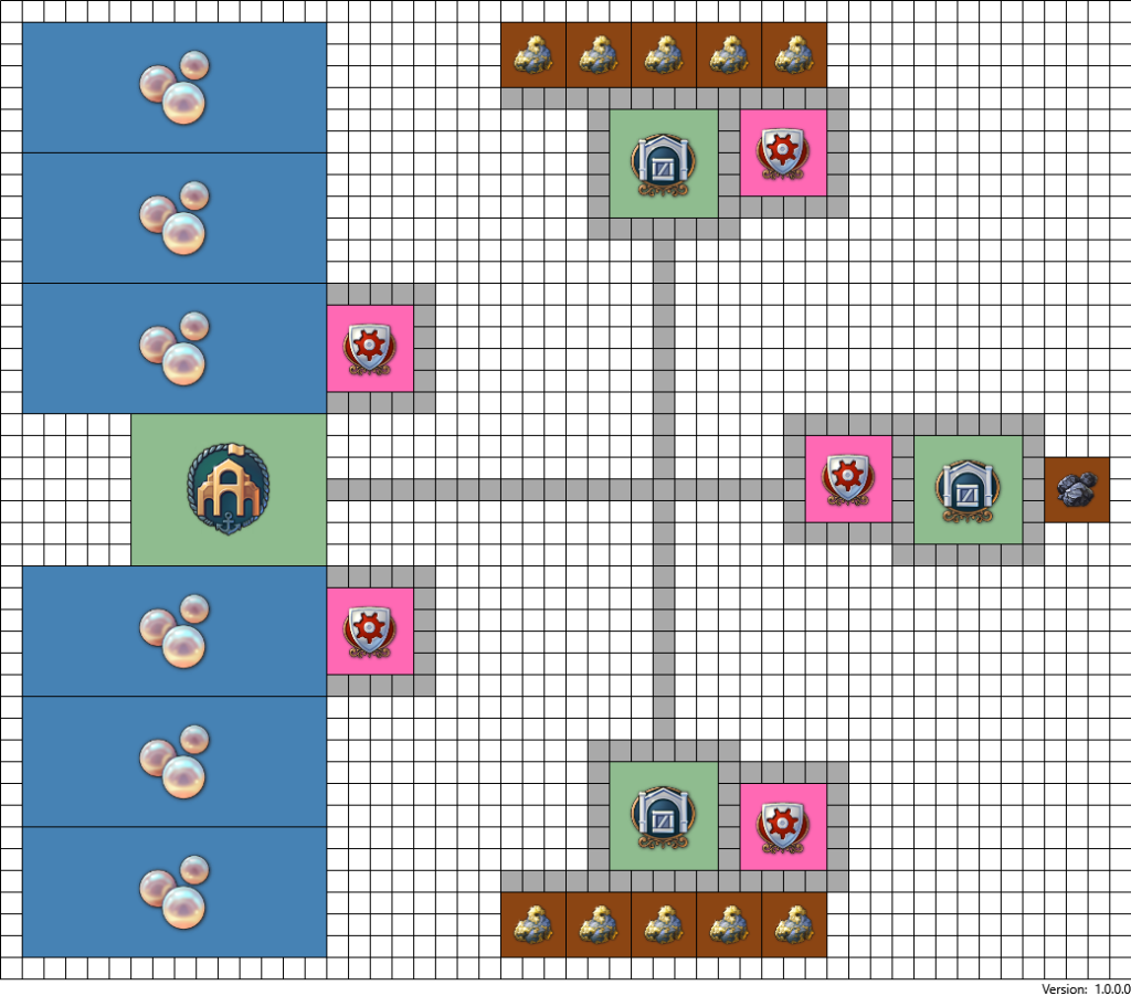New World Jewellery layout with Trade unions in Anno 1800