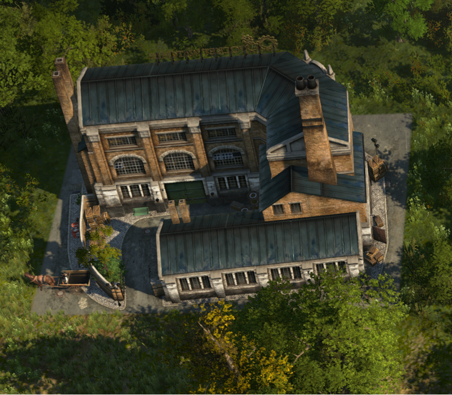 The Bicycle Factory in Anno 1800