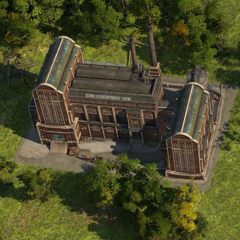 Cab Assembly Line in Anno 1800