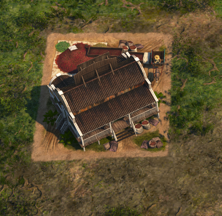 Coffee Plantation in Anno 1800