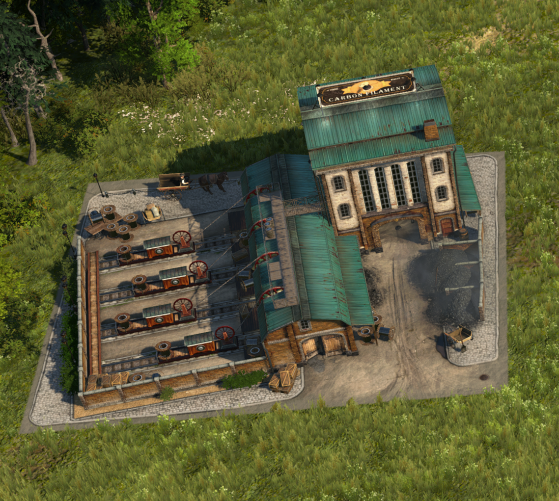Filament Factory in Anno 1800