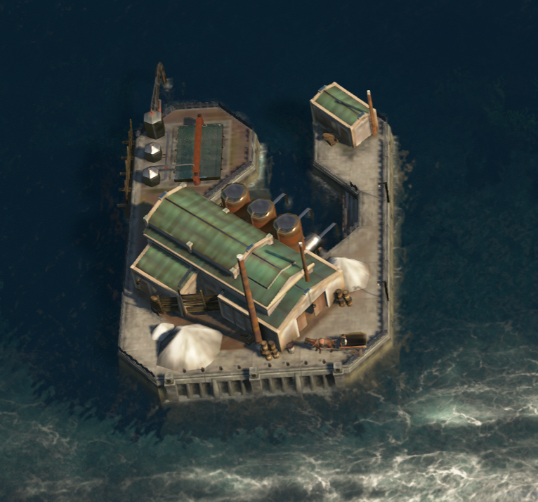 Saltpetre Works in Anno 1800