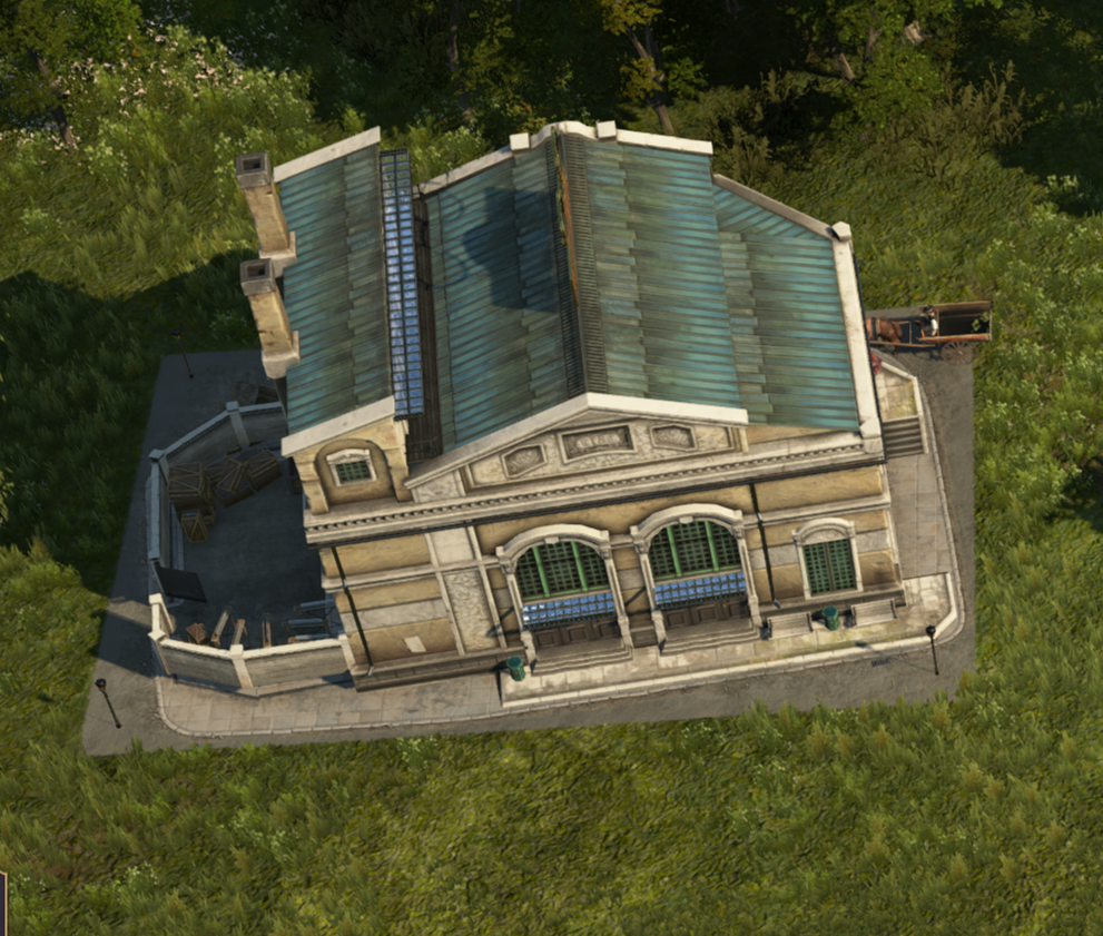 Spectacle Factory in Anno 1800