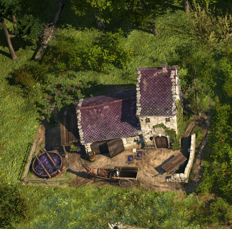 Vineyard in Anno 1800