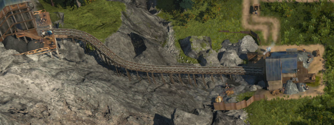 Zinc Mine in Anno 1800